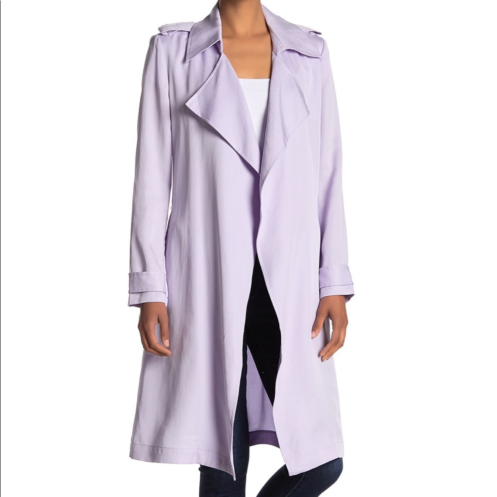 NWT bagatelle notch lapel trench coat!!!
